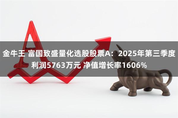 金牛王 富国致盛量化选股股票A：2025年第三季度利润5763万元 净值增长率1606%